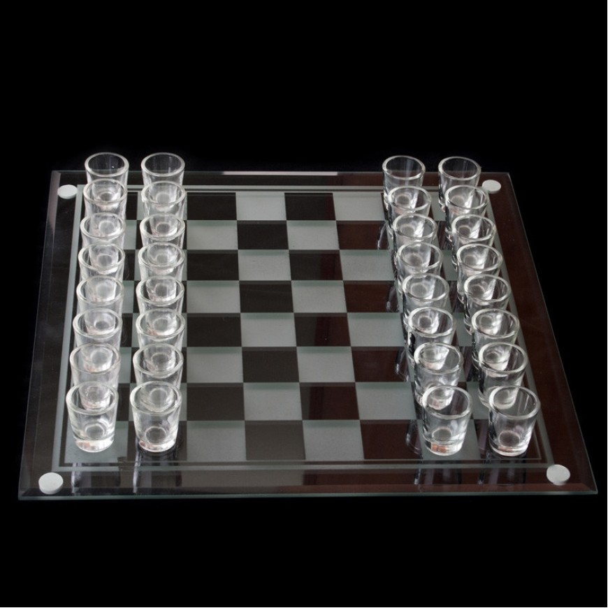 Set Șah cu Pahare – Cadou Original