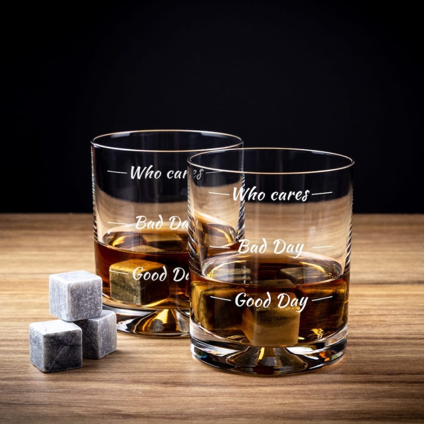 Set răcire băuturi – cuburi pentru whisky Froster Who cares