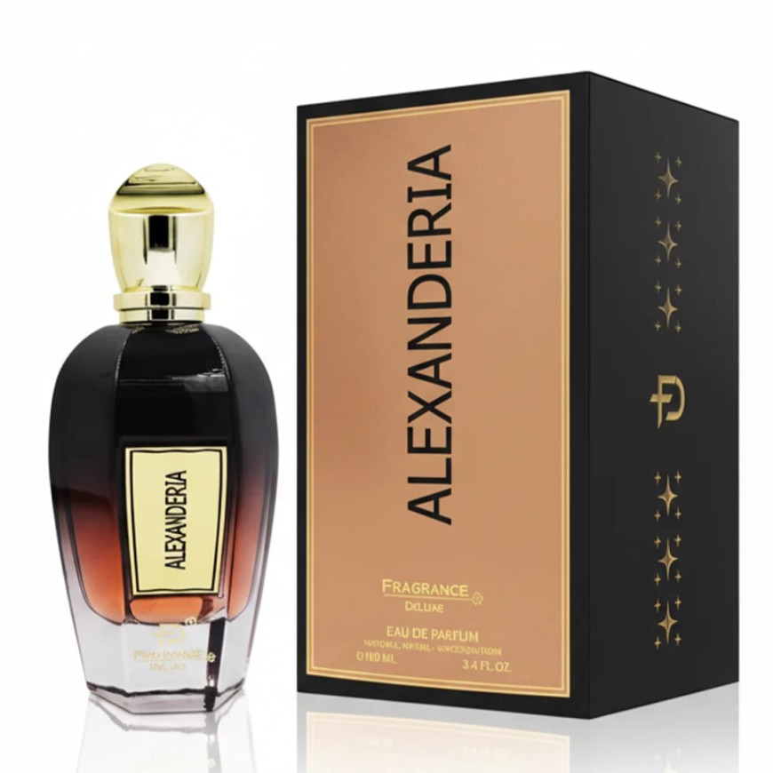 Apa de Parfum Alexanderia, Fragrance Deluxe, Barbati - 100ml