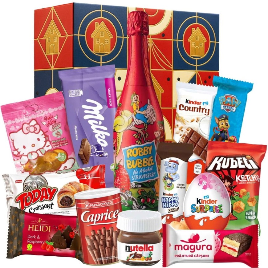 Coș Cadou Copii Joy Sweets